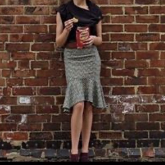 Anthropologie Elevenses Bellerby Tweed Skirt - Picture 9 of 9